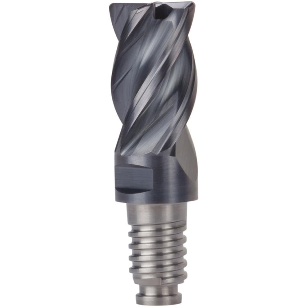 Corner Radius & Corner Chamfer End Mill Heads; Mill Diameter (mm): 25.00; Length of Cut (mm): 37.5000; Number Of Flutes: 4