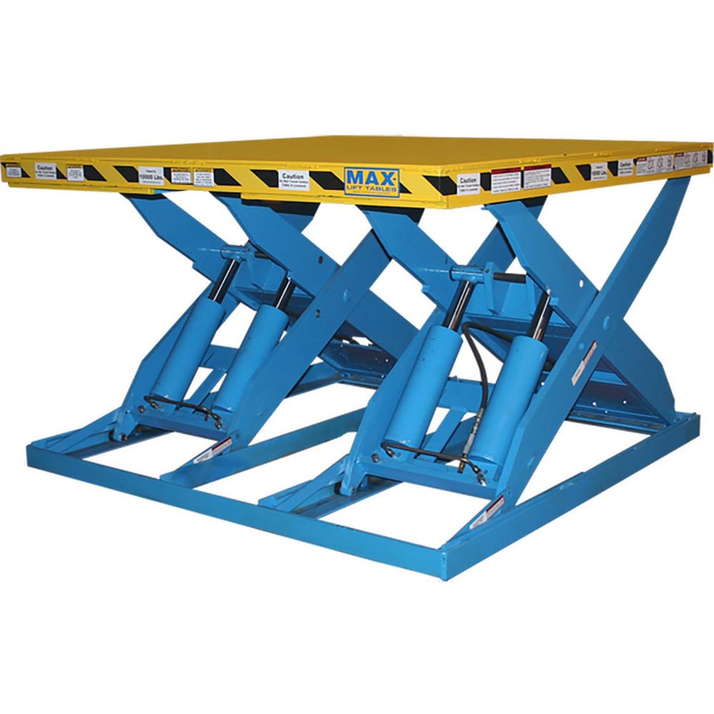 Stationary Lift Tables; Overall Length: 66.00 in; Lift Mechanism: Hydraulic; Overall Height: 55 in; Body Material: Steel; Load Capacity: 12000 lb