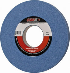 Surface Grinding Wheel: 10" Dia, 1" Thick, 3" Arbor, 46 Grit