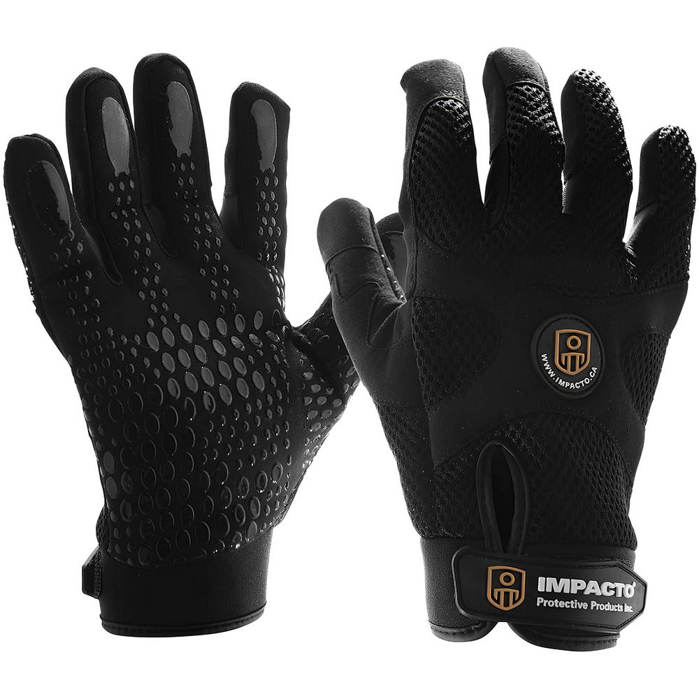 Work Gloves: Impacto BG408, Size 2X-Large, Synthetic Leather Lined, Synthetic Leather, Impact