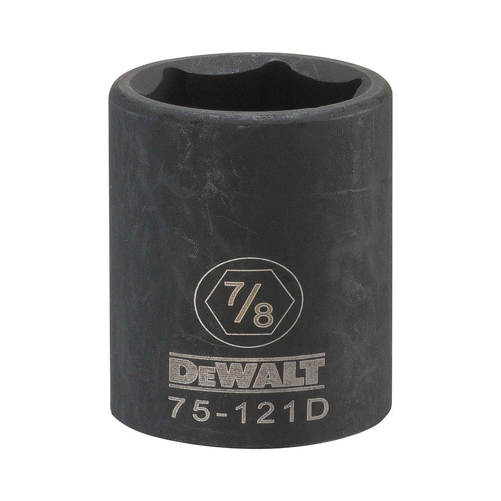 Impact Socket: 1/2" Drive, 7/8" Socket, Hex Drive