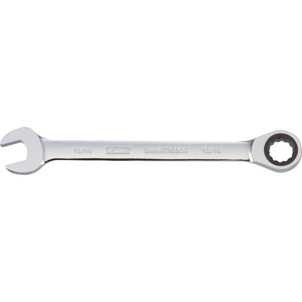 Combination Wrench: 13/16" Head Size, 15 deg Offset