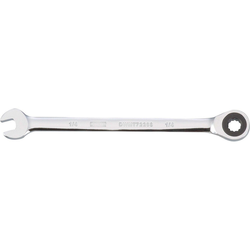 Combination Wrench: 1/4" Head Size, 15 deg Offset