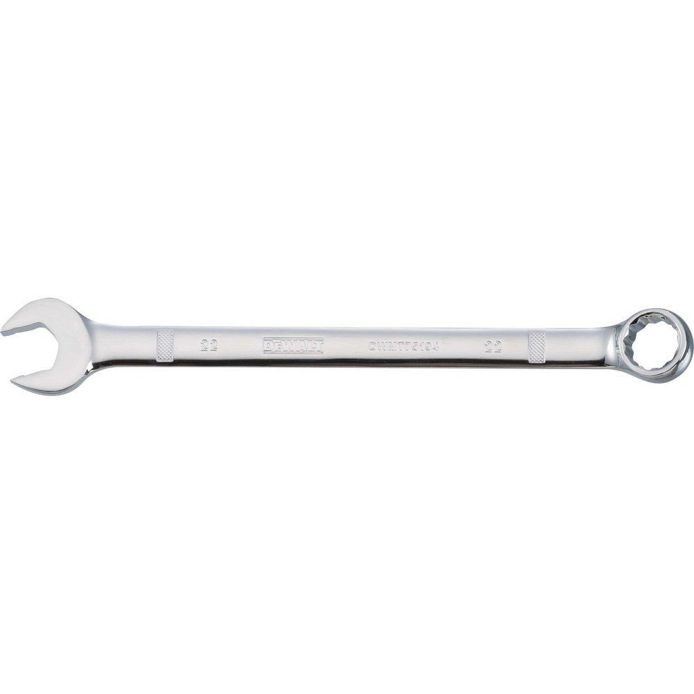 Combination Wrench: 22.00 mm Head Size, 15 deg Offset