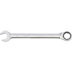 Combination Wrench: 20.00 mm Head Size, 15 deg Offset