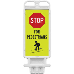 Pedestrian Crossing Sign:  A-Frame, School Crossing, " SCHOOL CROSSING"