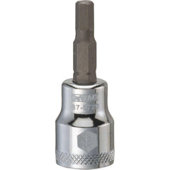 Hand Hex & Torx Bit Sockets; Socket Type: Hex Bit Socket; Hex Size (mm): 5.000; Hex Size (Inch): 13/64