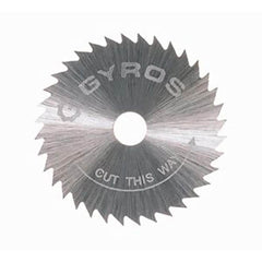 Wet & Dry Cut Saw Blade: 3/4" Dia, 1/8" Arbor Hole, 36 Teeth