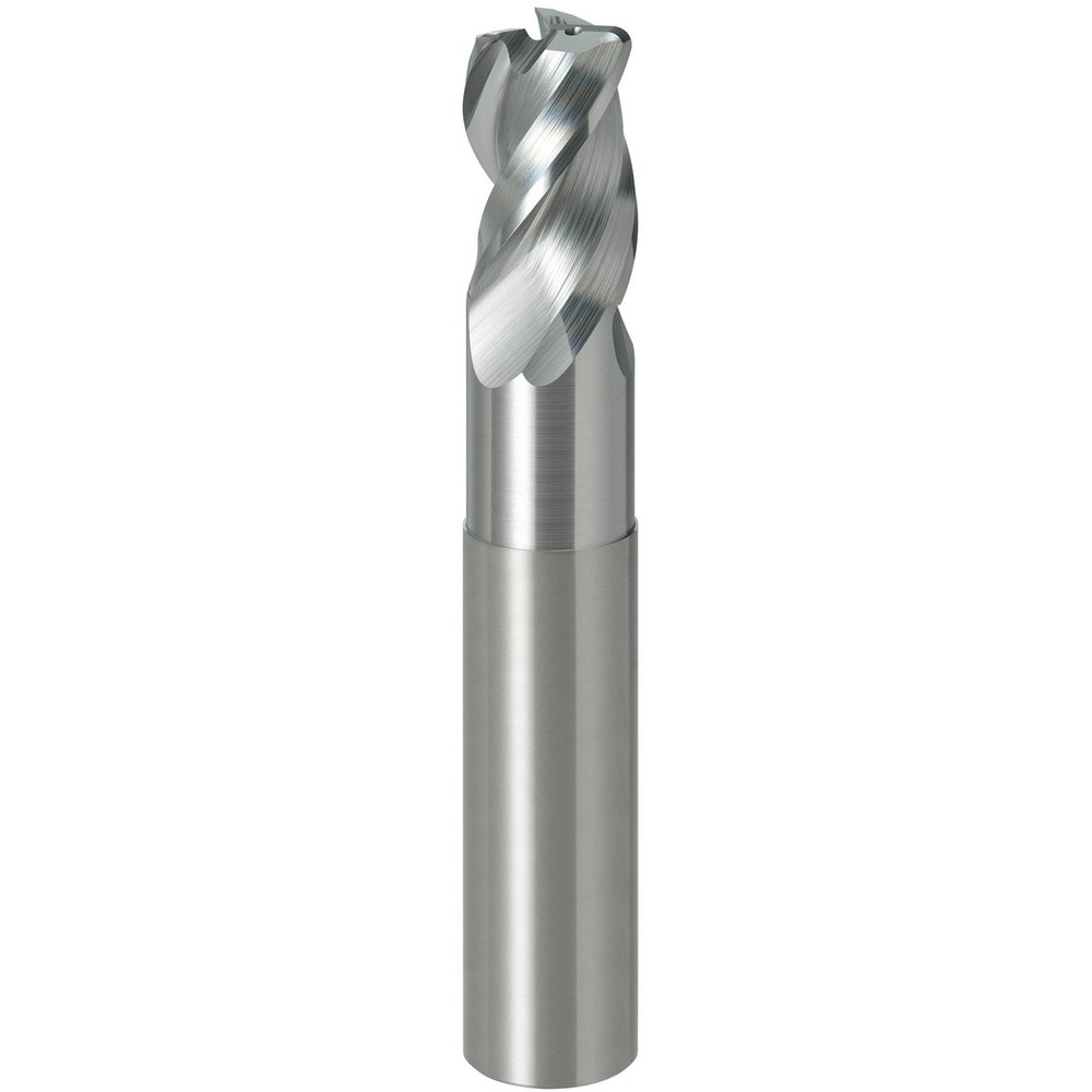 Corner Radius End Mill: 16 mm Dia, 24.00 mm LOC, 2.00 mm Radius, 3 Flute, Solid Carbide