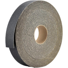 Shop Roll:  1" Wide,  50.00 Yd Long,  240 Grit,  Aluminum Oxide