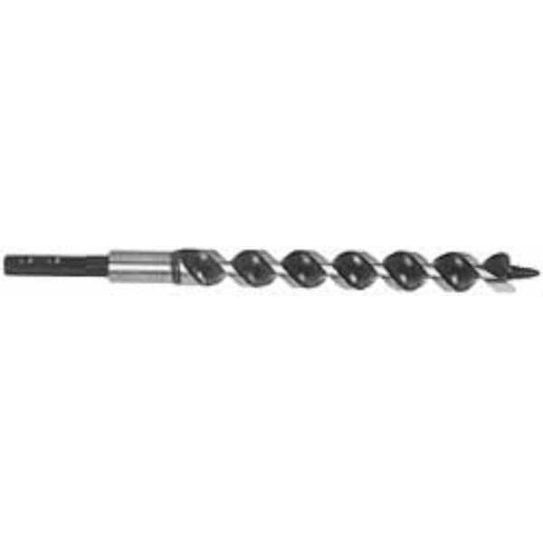 Installer Drill Bits; Drill Bit Size (Inch): 1; Overall Length (Inch): 8-1/2; Shank Type: Hex; Drill Bit Material: Carbon Steel; Drill Bit Finish/Coating: Oxide; Drill Bit Type: Electrician's Bit; Point Type: Screw Point