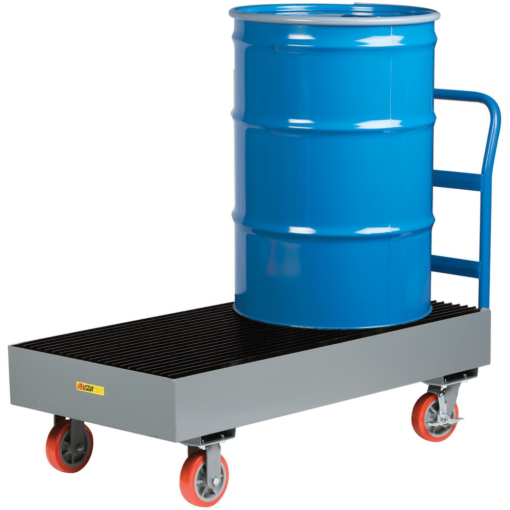 Spill Cart:  2 Drum,  33.00 gal,  3000.00 lb,  Steel