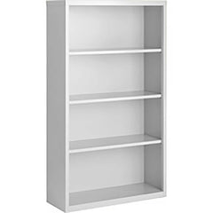 Bookcases; Overall Height: 60; Overall Width: 36; Overall Depth: 18; Material: Steel; Color: Yellow; Shelf Weight Capacity: 160