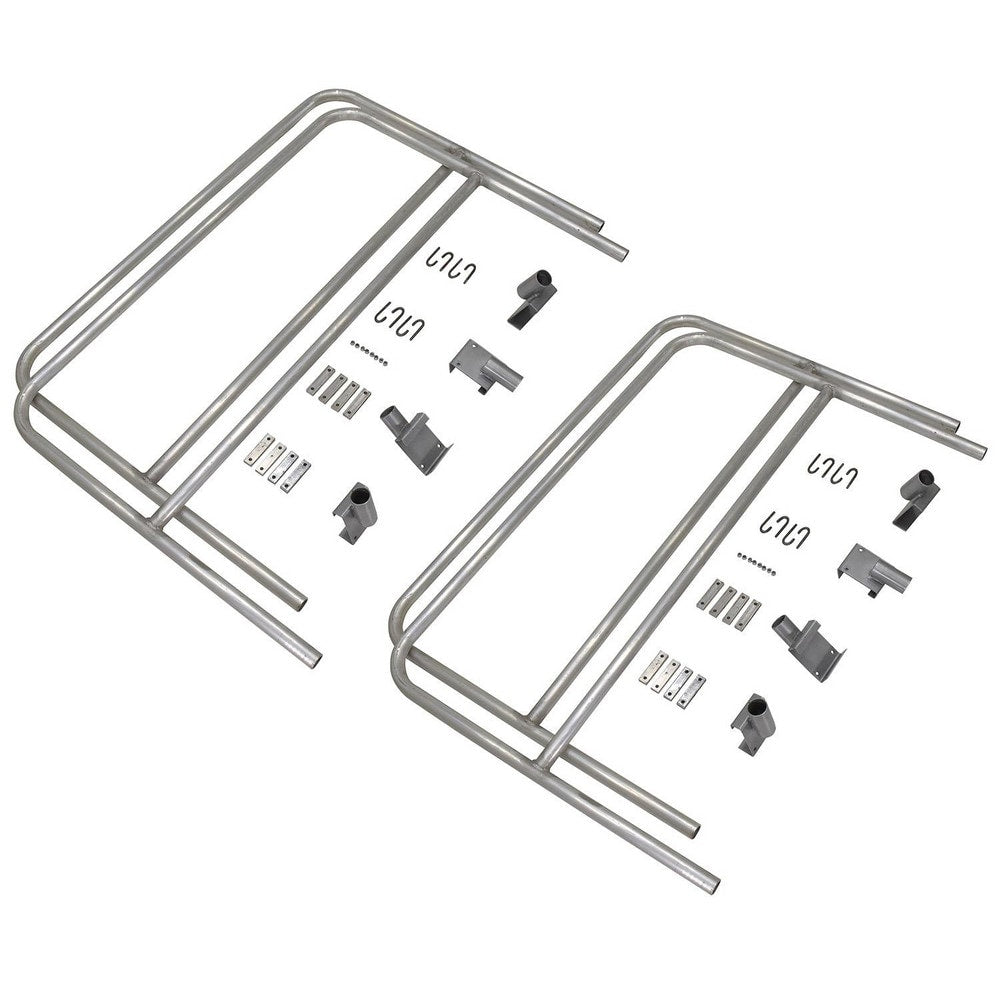 Riser & Ramp Accessories; Type: Walk Ramp Handrail; Includes: Two (4) ADKR-6 Handrails, Hardware, Four (8) Mounting Brackets; Overall Length (Decimal Inch): 148.6875