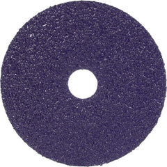 Fiber Disc:  6" Disc Dia, 7/8" Hole, Arbor Hole, 36 Grit, Premium Ceramic Alumina