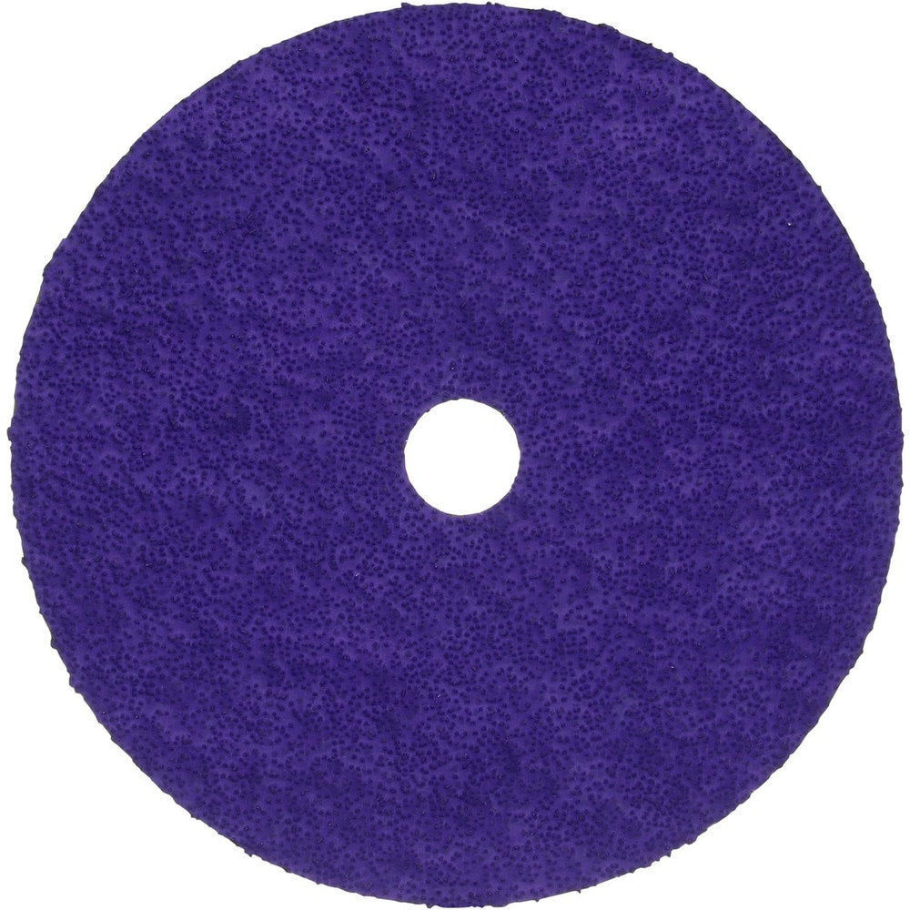 Fiber Disc:  7" Disc Dia, 7/8" Hole, Arbor Hole, 36 Grit, Premium Ceramic Alumina