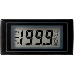 Panel Meters; Panel Meter Type: Panel Meter; Power Measurement Type: DC Voltmeter; Panel Meter Display Type: Digital LCD; Maximum Input Voltage: 14