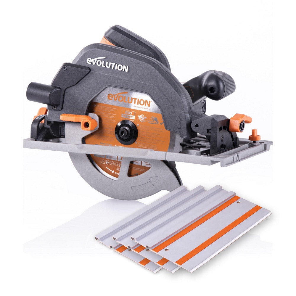 Corded Circular Saw: 7-1/4" Blade Compatibility, 3,700 Max RPM