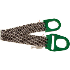 Wire Mesh Sling: Wire Mesh Choker, 2" Wide, 20' Sling Length, 6000 lb Vertical, 6000 lb Choker, 12000 lb Basket, Steel