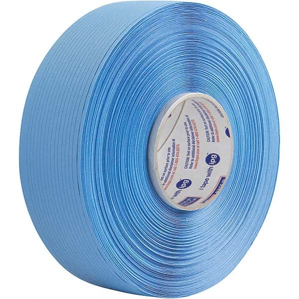 Masking Paper: 6 mm Wide, 2,000 yd Long, 8.8 mil Thick, Blue