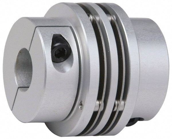 Flexible Coupling: Aluminum hubs with Stainless Steel Discs, 3/4" Pipe, 2.05" OAL