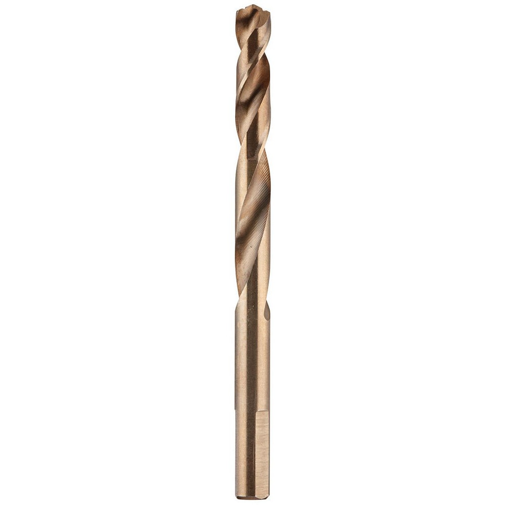 Mechanics Drill Bit:  0.3350" Dia,  135&deg,  Cobalt,  Hex Shank,  Split Point