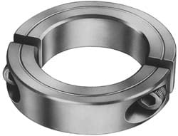 Shaft Collar: Shaft, 1-1/8" OD, Aluminum