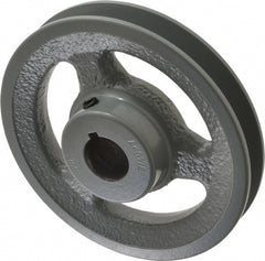 7/8" Bore Diam, 4.95" OD, Finished Bore Single Groove Sheave