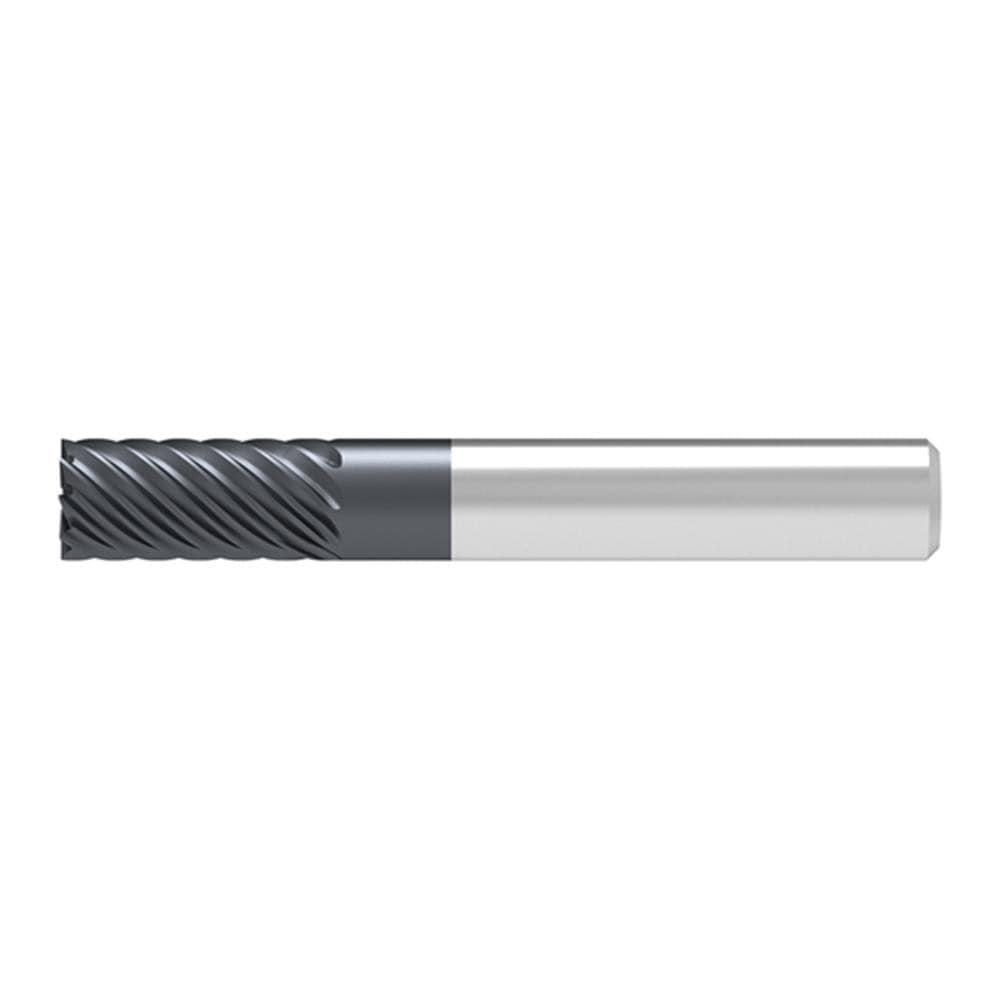 Corner Chamfer End Mill: 20.00 mm Dia, 45.00 mm LOC, 13 Flute, 0.08 mm Chamfer Width, Solid Carbide