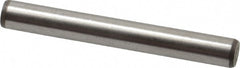 Dowel Pin: 3/16" Dia, 1-1/2" OAL, Stainless Steel, Grade 416, Passivated Finish