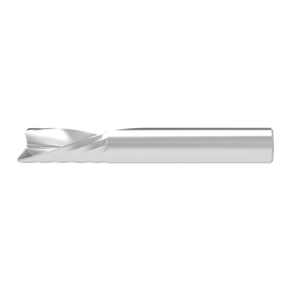 Corner Chamfer End Mill: 14.00 mm Dia, 30.00 mm LOC, 1 Flute, 0.08 mm Chamfer Width, Solid Carbide