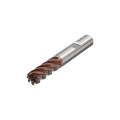 Corner Radius End Mill: 20.00 mm Dia, 45.00 mm LOC, 0.05 mm Radius, 6 Flute, Solid Carbide