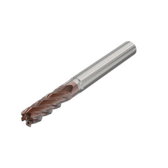 Corner Radius End Mill: 6.00 mm Dia, 19.00 mm LOC, 1.50 mm Radius, 5 Flute, Solid Carbide