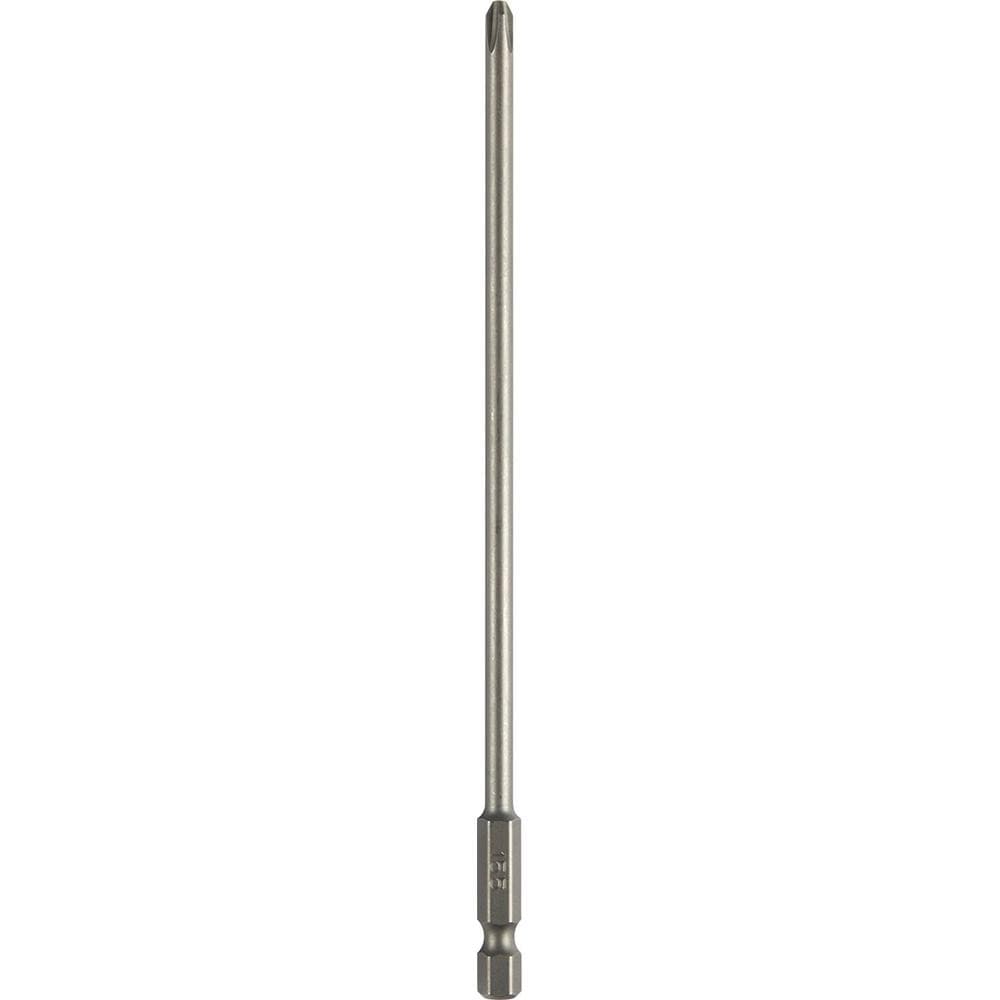 Phillips Screwdriver Bits; Point Size: #2; Drive Size: 1/2; Overall Length (Inch): 6-1/8