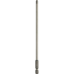 Phillips Screwdriver Bits; Point Size: #2; Drive Size: 1/2; Overall Length (Inch): 6-1/8