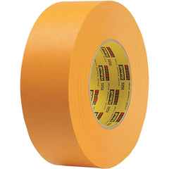 Paper Splicing Tape; Material Type: Paper; Width (mm): 3.937 in, 100 mm; Length (Meters): 56.000; Color: Orange