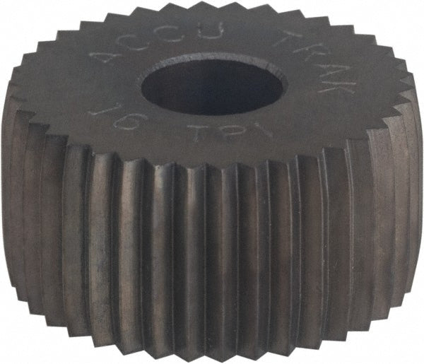 Convex Knurl Wheel: 3/4" Dia, 90 &deg; Tooth Angle, 16 TPI, Straight, Cobalt