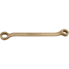 Offset Box End Wrench: 27 x 30 mm, 12 Point, Double End