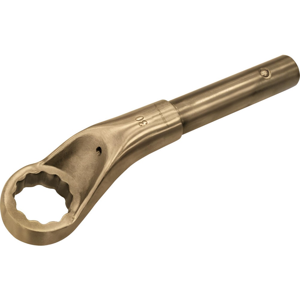 Ring Spanner: 1-3/16", 12 Point, Single End