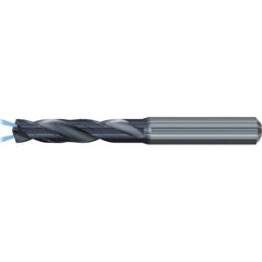 Screw Machine Length Drill Bit: 7.80 mm Dia, 140 deg Point, Solid Carbide