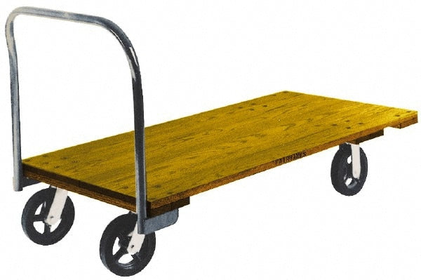 Platform Truck: 1100 lb Capacity, Hardwood,