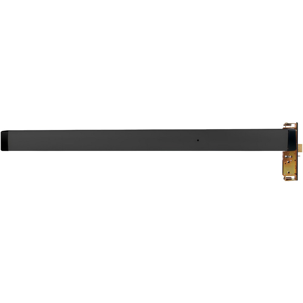 Push Bars; Material: Metal; Locking Type: Exit Device Only; Maximum Door Width: 3 ft; Finish/Coating: Anodized, Aluminum, Dark Bronze; Minimum Door Width: 3 ft