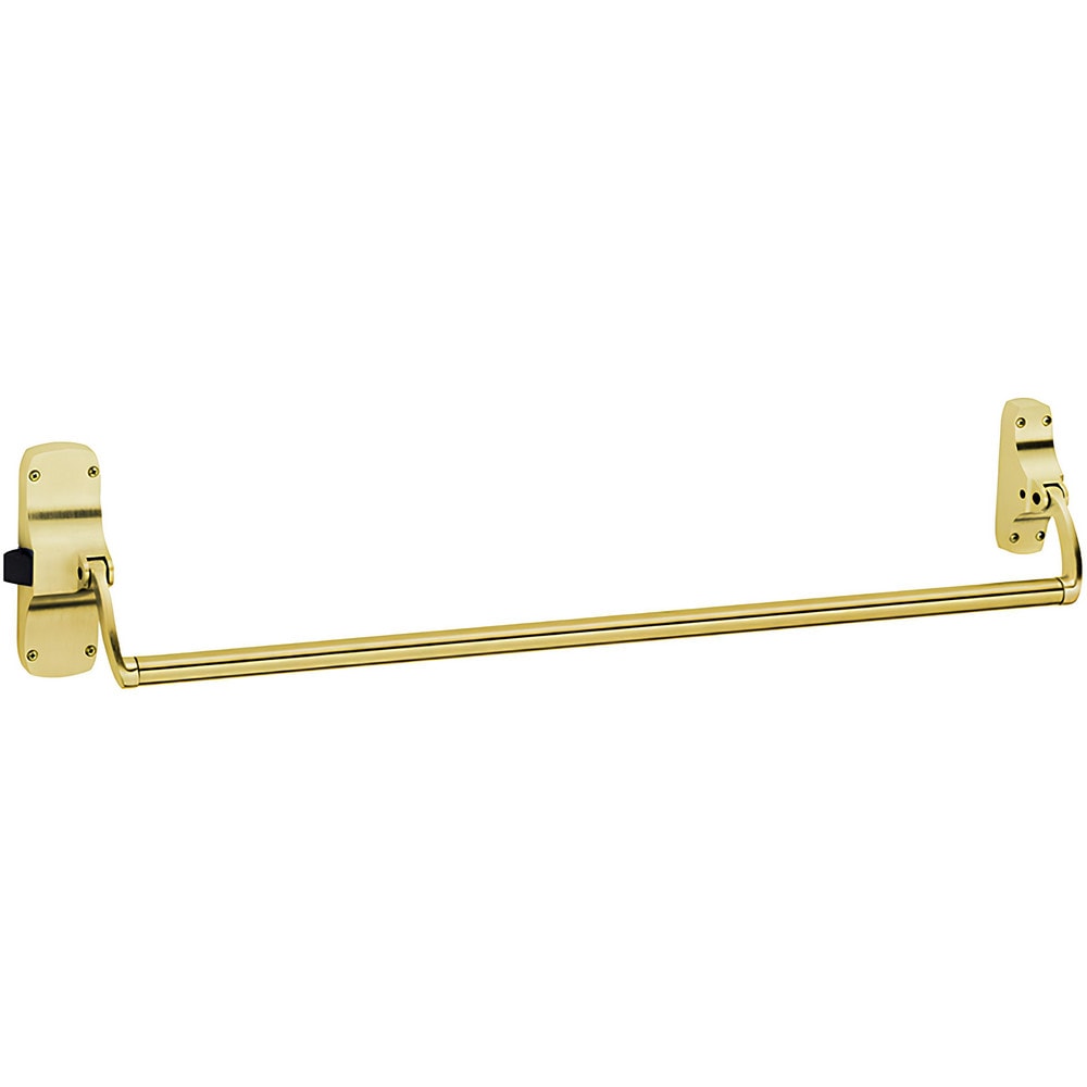 Push Bars; Material: Metal; Locking Type: Exit Device Only; Maximum Door Width: 4 ft; Finish/Coating: Satin Brass; Minimum Door Width: 3 ft