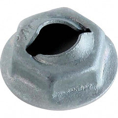 Washer Lock Nuts; For Use With: Non Threaded Fastener; Hole Diameter (Inch): 1/4; Washer Outside Diameter (Inch): 0.5940; Width Across Flats (Inch): 0.4325