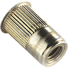 Press Fit Threaded Inserts; Product Type: Flanged; For Material Type: Metal; Material: Steel; Drill Size: 6.75 mm; System of Measurement: Metric; Overall Length (mm): 11.940; Thread Size: M4x0.70; Insert Diameter (mm): 6.730; Hole Diameter (mm): 6.750; Ho