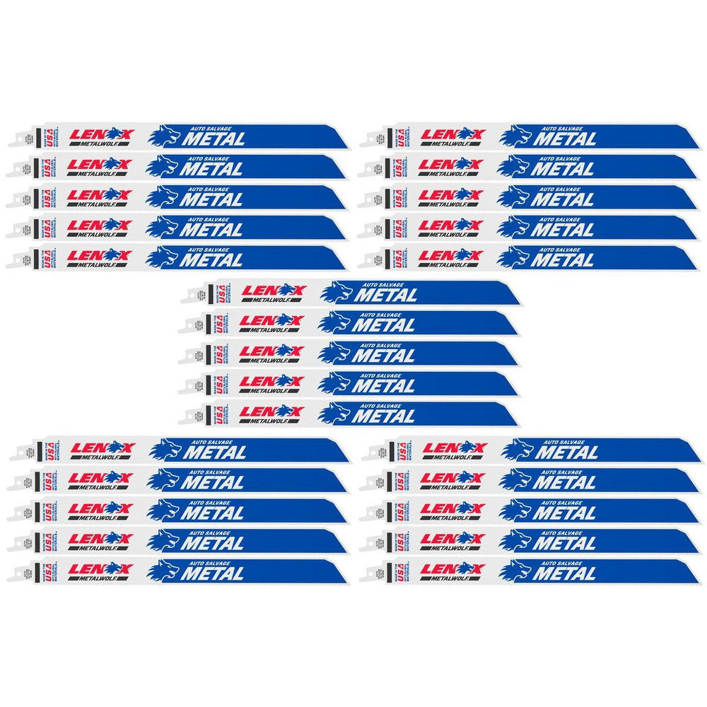 Reciprocating Saw Blades; Blade Material: Bi-Metal; Blade Length (Inch): 12; Blade Width (Inch): 1; Teeth Per Inch: 12 to 16; Blade Thickness (Decimal Inch): 0.0420