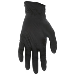 Disposable Gloves: Size Large, 4.0 mil, Nitrile, General Purpose Grade, Powder-Free