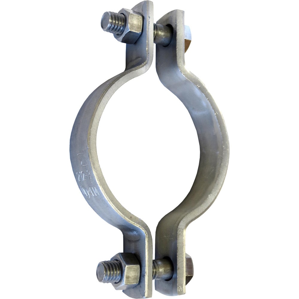 Pipe & Cable Clamps; Clamp Type: Medium Pipe Clamp; Clamp Color: Gray; Material: Carbon Steel; Nominal Pipe Size: 1-1/4