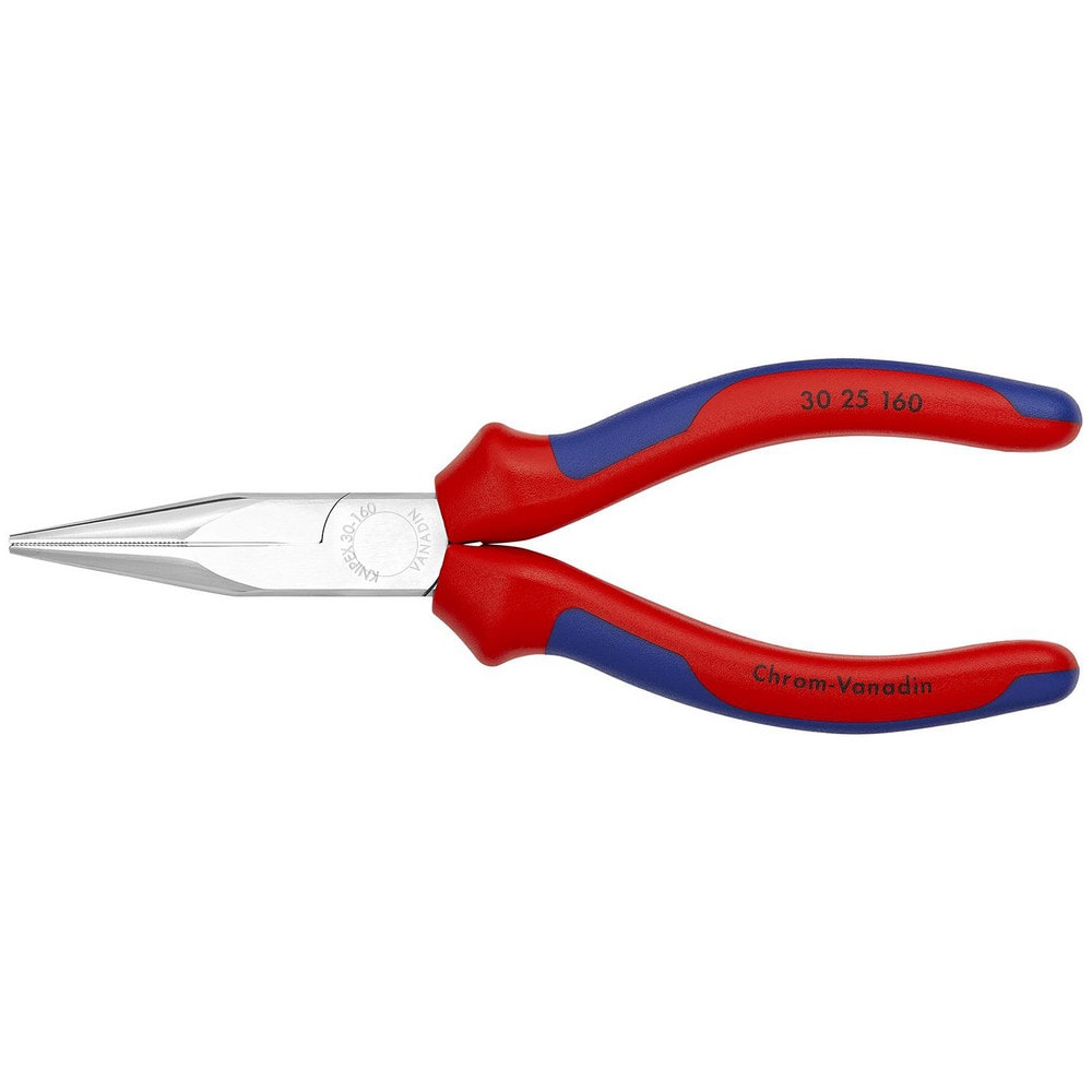 Long Nose Pliers; Pliers Type: Round Nose Pliers; Jaw Texture: Serrated; Jaw Length (Inch): 1-31/32; Jaw Width (Inch): 21/32