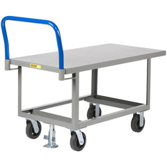 Work-Height Platform Truck with Open Base: 26" High, 48" Long, 30" Wide